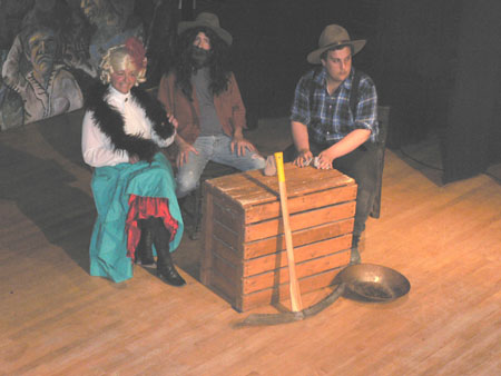 Parks Canada staff in “Le personnel de Parcs Canada dans « A Miner’s Meeting »