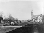 Queen's Avenue de London, Ontario, avant 1860 