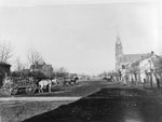 Queen's Avenue de London, Ontario, avant 1860