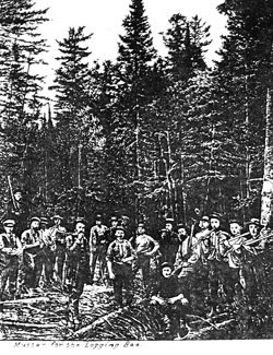 [ Muster for the Logging Bee, 1879, Unknown, D.B. Weldon Library, University of Western Ontario AP5.C13 ]