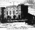 Palais de justice de London, Ontario, 1871