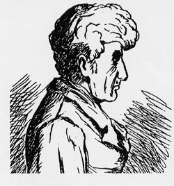 [ James Shea, This drawing originally appeared in the 1880 newspaper coverage of the Donnelly murders.  It is reprinted in Donald L. Cosens, ed. 