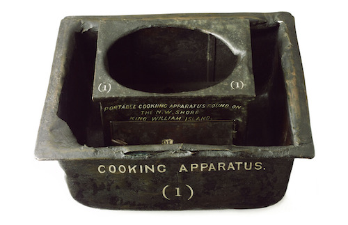 Portable Cook Stove Found by Hobson at Cape Felix