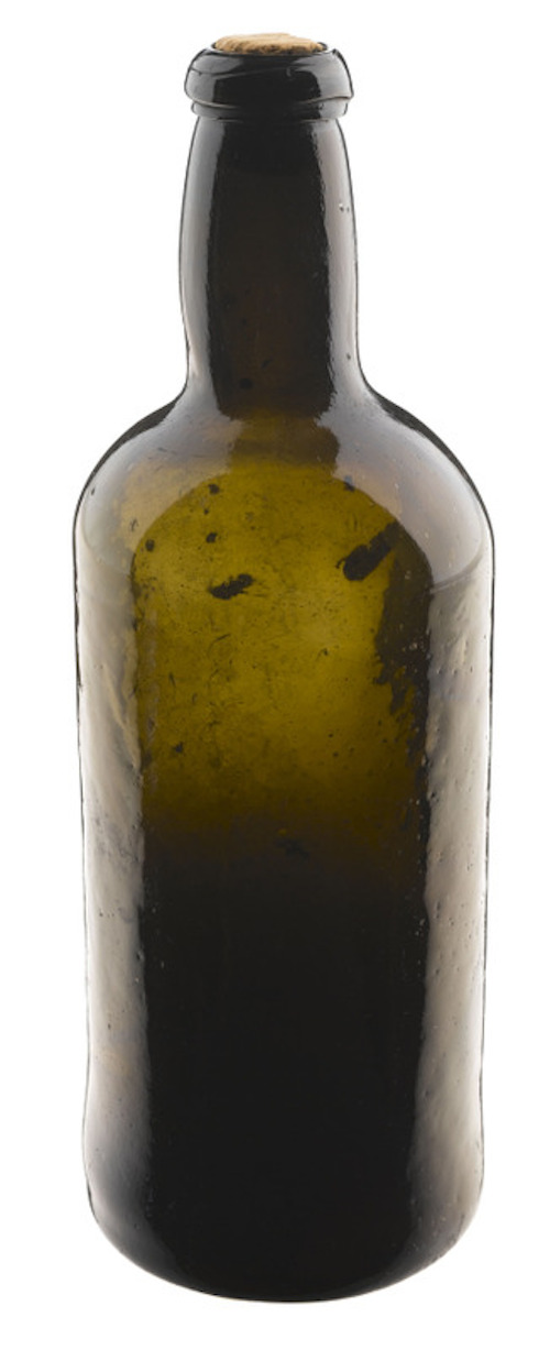 Une bouteille de vin trouvée sur l’île Beechey