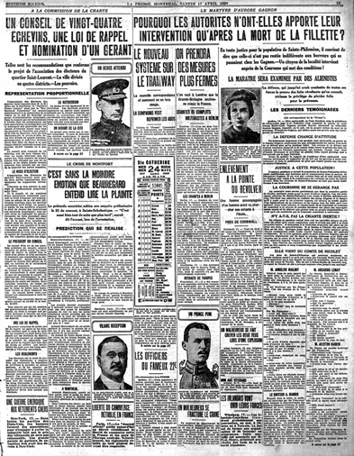 [ La Presse 17 avril 1920, La Presse (Montral), Socami  ]