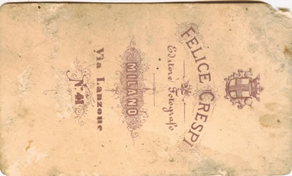 [ Carte de visite, trouvée dans le mur de la [ Carte de visite, trouvée dans le mur de la