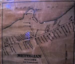Digby County Nova Scotia, From actual surveys drawn & engraved under the direction of H.F. Walling (detail, Meteghan)