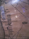 Comt de Digby, Nouvelle-cosse, carte dessine et grave  partir des arpentages authentiques, sous la direction de H.F. Walling (dtail de Bear Cove)