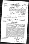 Marriage Registration of John Nicholas and Victoria Commo, 1865, p. 4