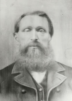 [ Portrait au fusain de D�dier Comeau, c1895 ]