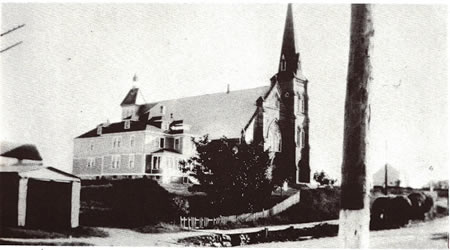 [ �glise Stella Maris, Meteghan, vers 1885 ]