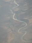 Vue a�rienne de la rivi�re Chilcotin