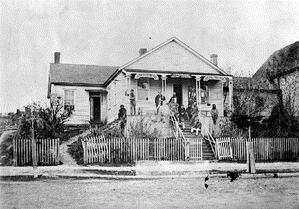[ Les bureaux du gouvernement � New Westminster, Claudet, Francis George, 1837-1906, BCA B-03603 ]