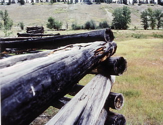 [ L&rsquo;emplacement du fort Chilcotin, John Lutz, Copyright Great Unsolved Canadian Mysteries Project  ]