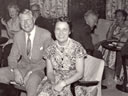 Norman and his wife, Irene, on board M.V. Australia