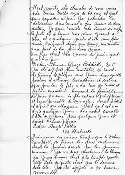 [ Coroner's Report-Ada Mills Redpath (page 2) ]