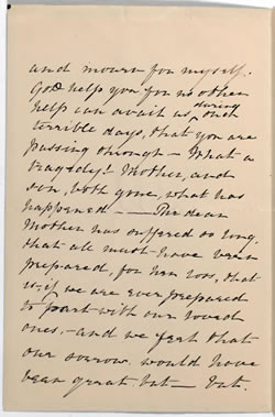 [ Letter from Grace Redpath to Peter and Amy Redpath (page 2) ]