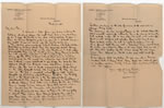 Letter from J.C.R. to P.W.R.
