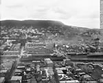Montreal from Street Railway Power House chimney, QC, 1896 [towards mountain]