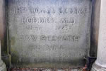 Inscription on Amy Redpath Roddicks gravesite. 