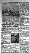 Lady Roddick's Home to Go on Block Today, "The Montreal Daily Star", 14 June 1954