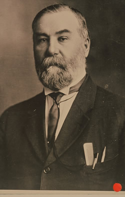 [ Peter V. Verigin in a formal portrait, 1922, Unknown, UBC Special Collections 27-10 ]