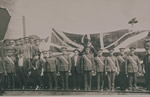 Des soldats  Grand Forks au dbut de la Premire guerre mondiale