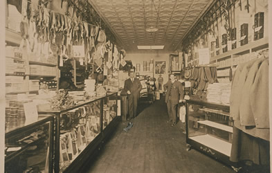 [ A general merchandise store, Grand Forks, about the time Doukhobors first arrived in the district., Unknown, UBC Special Collections 77-3 ]