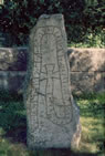 Runestone by Hg church, Hs 12, Hlsingland, Sweden 