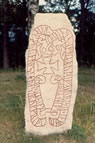 Bures Stone, M1 in Nolby, Medelpad, Sweden.