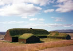Reconstruction of the hall at Stng, Iceland