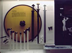 Weapons from Norway and Sweden on exhibit at Carnegie Museum of Natural History, Pittsburgh, PA, 1968-1971