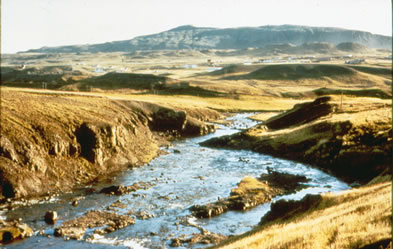Landscape near Reykjavik