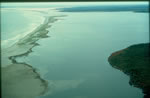 Kouchibouguac lagoons behind sandbars