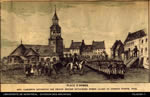 Gravure de la Place d'Armes