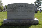 Back View of Donnelly Tombstone at St. Patrick\'s Roman Catholic Cemetery, Biddulph, 2005