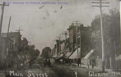 [ Glencoe, Early 1900s, Thanks to the Glencoe & District Historical Society for providing the Project with this photograph. , Unknown, Glencoe & District Historical Society  ]