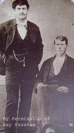 [ Robert and Thomas Donnelly, By Permission of Ray Fazakas, Unknown, Private Collection of Ray Fazakas  ]