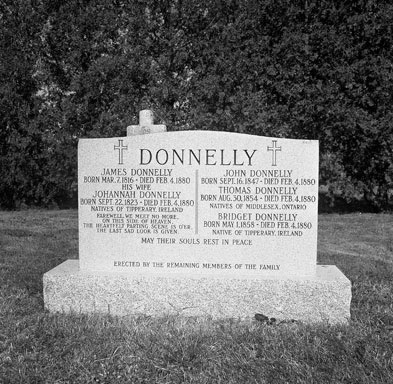 [ Second Donnelly Tombstone, Unknown, University of Western Ontario Archives  ]