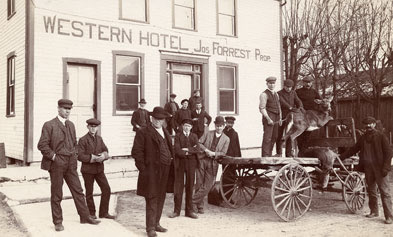[ Western Hotel, Lucan, Unknown, University of Western Ontario Archives RC100311 ]