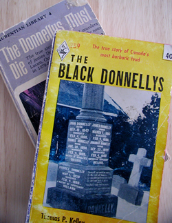 [ Covers of Books About the Donnellys, Jennifer Pettit,   ]