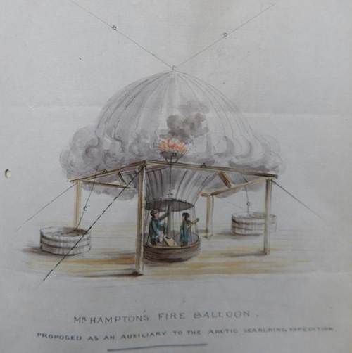 Mr Hampston's Fire Balloon: Proposed as an Auxiliary to the Arctic Seafaring Expedition