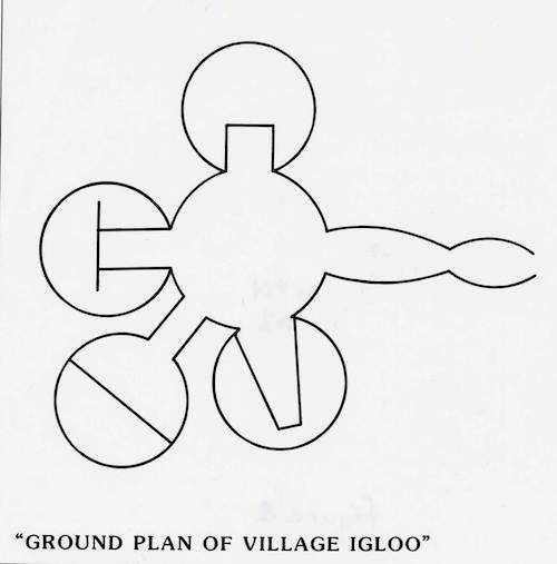 Ground plan of the Village Igloo