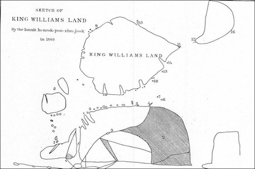 Innookpoozhejook's Sketch of King William Land