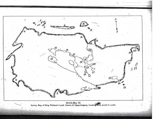 Map of King William Island by Qaqortingneq