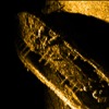 Sonar image of the historic HMS Erebus shipwreck