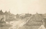 Village de Fortierville et voie ferrée