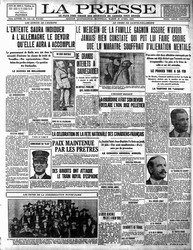 [ La Presse 20 avril 1920, La Presse (Montral), Socami  ]