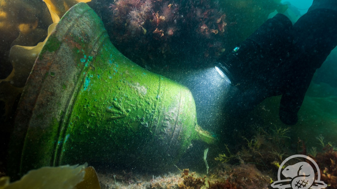 Bell from HMS Erebus wreck