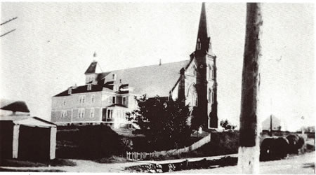 [ Église Stella Maris, Meteghan, vers 1885 ]